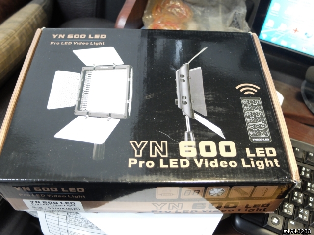 永諾 YN600 LED持續燈 開箱文!