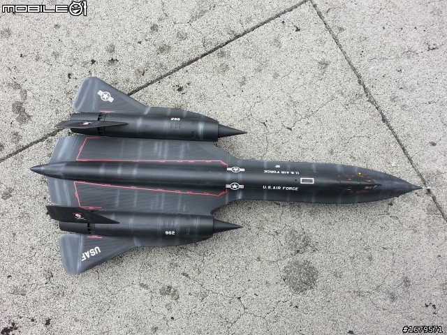 冷戰偵察機的逆襲: 不一樣的黑鳥 天火 SR-71A