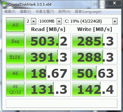 SSD KINGMAX SME35 Xvalue系列 240GB SATAⅢ固態硬碟...小測試報告