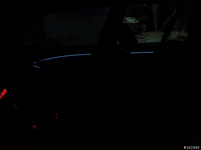 E53 DIY 升級 類F15 車內氣氛燈。