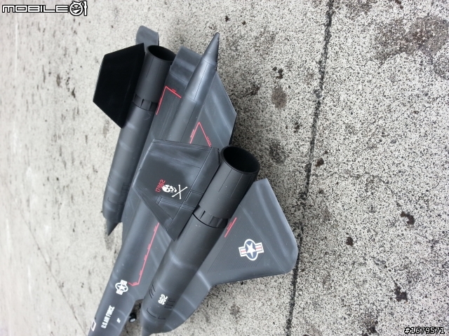 冷戰偵察機的逆襲: 不一樣的黑鳥 天火 SR-71A