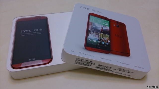 hTC M8x 32GB 紅色 , 有生以來的第一次開箱分享文