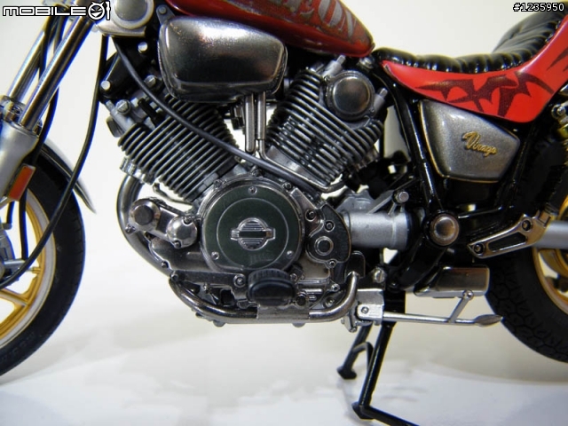 【作品分享】TAMIYA 1/12 YAMAHA XV1000 吉翁專車樣式(圖多)