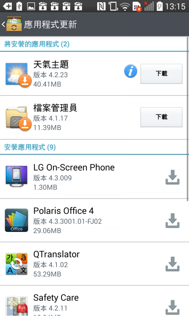 Optimus G 4.4歐洲v20a kdz刷機(已上圖完成。)