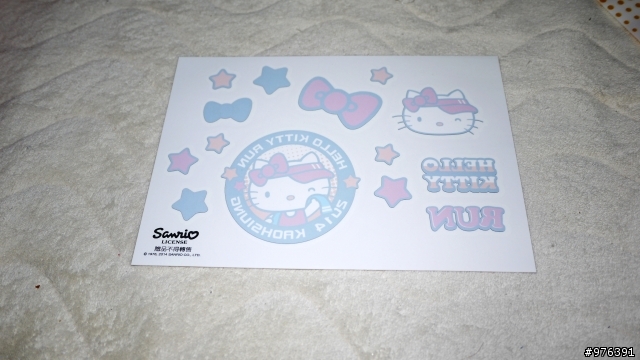 Hello Kitty Run 高雄場 甜美分享 配件開箱