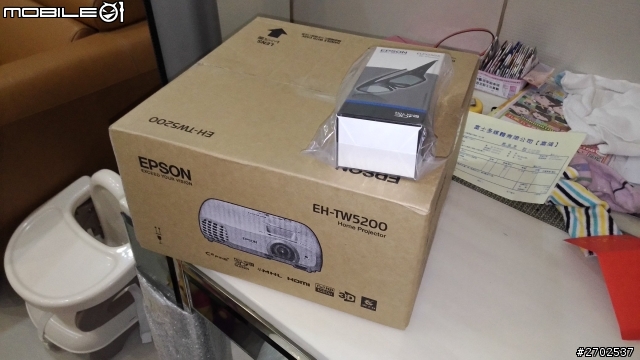EPSON TW5200 開箱