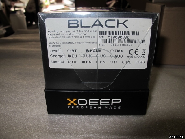 Xdeep Black EANx 潛水電腦開箱