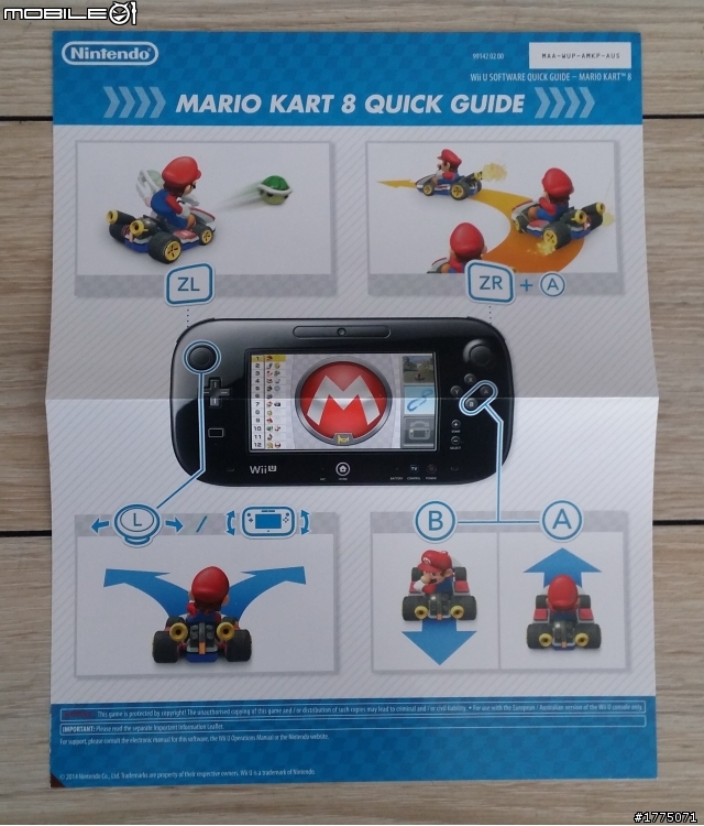 WII U馬莉歐賽車8 限定版開箱