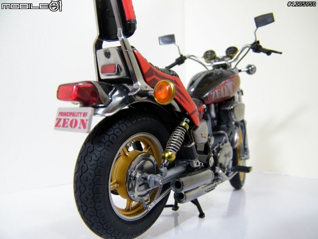 【作品分享】TAMIYA 1/12 YAMAHA XV1000 吉翁專車樣式(圖多)
