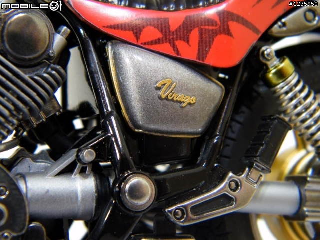 【作品分享】TAMIYA 1/12 YAMAHA XV1000 吉翁專車樣式(圖多)