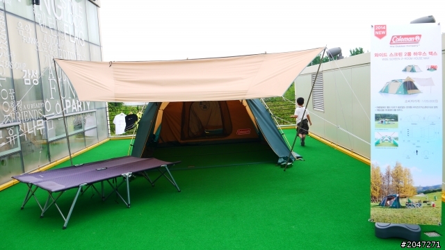 這才是展示場呀!!韓國的CAMPING IS