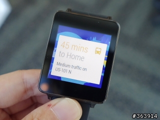 首批Android Wear智慧錶  LG G Watch 動手玩