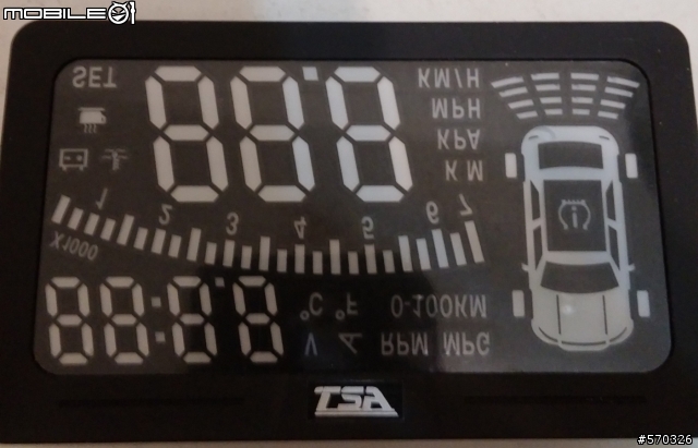 TSA OBD HUD 工程機試用心得