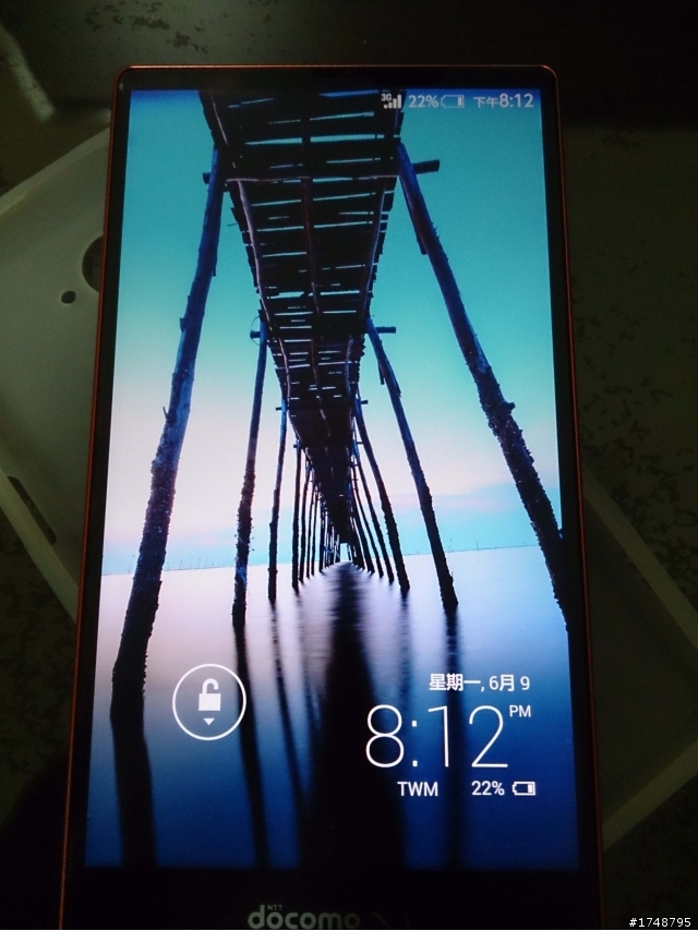 docomo sharp sh-04F 橘色開箱! (圖多