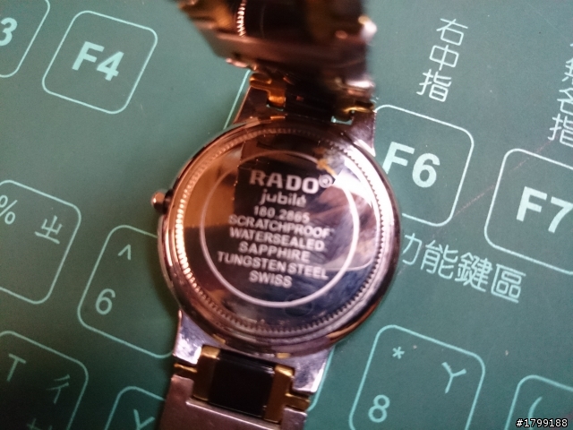 RADO錶 雷達錶真仿?