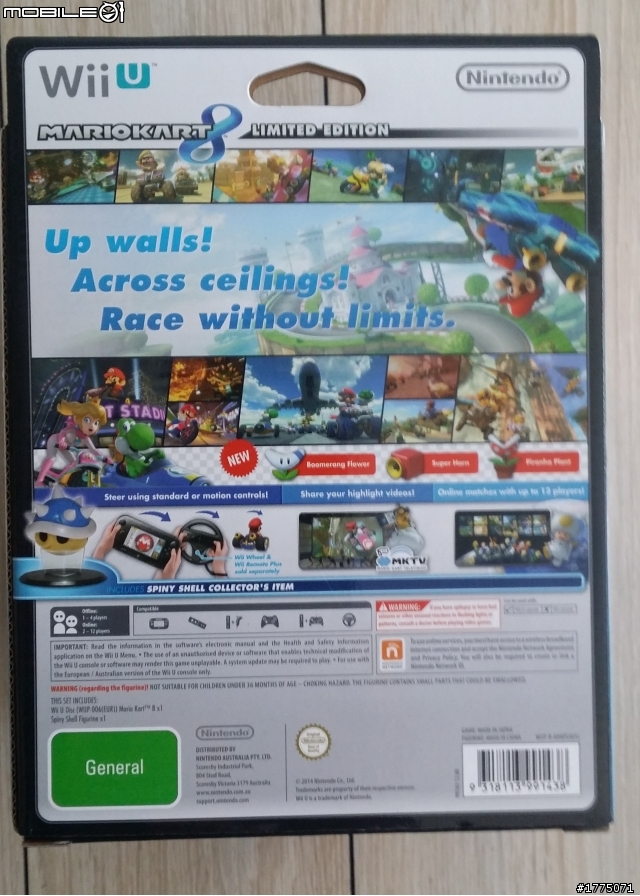 WII U馬莉歐賽車8 限定版開箱