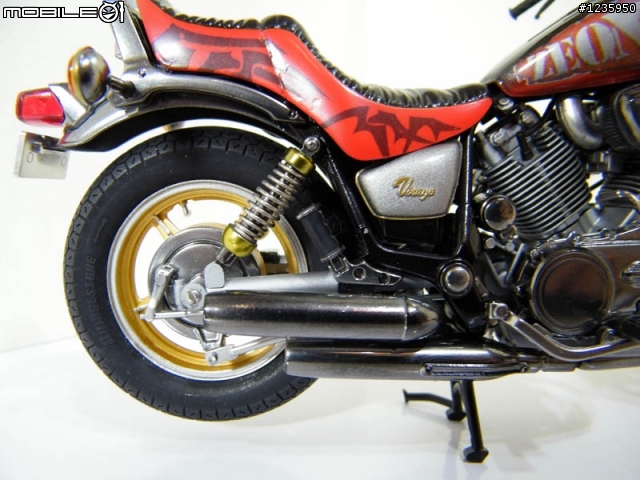 【作品分享】TAMIYA 1/12 YAMAHA XV1000 吉翁專車樣式(圖多)