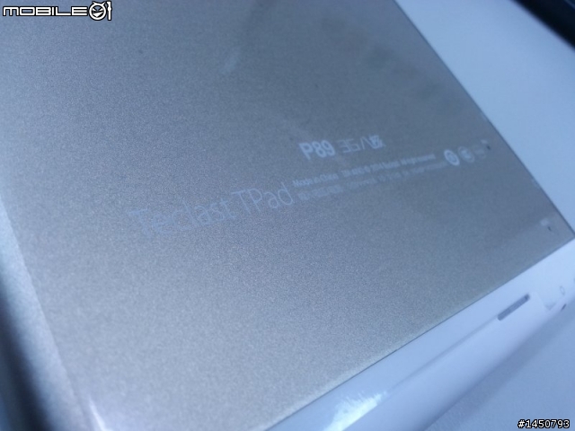 台電科技 P89 3G 八核版(簡單開箱)