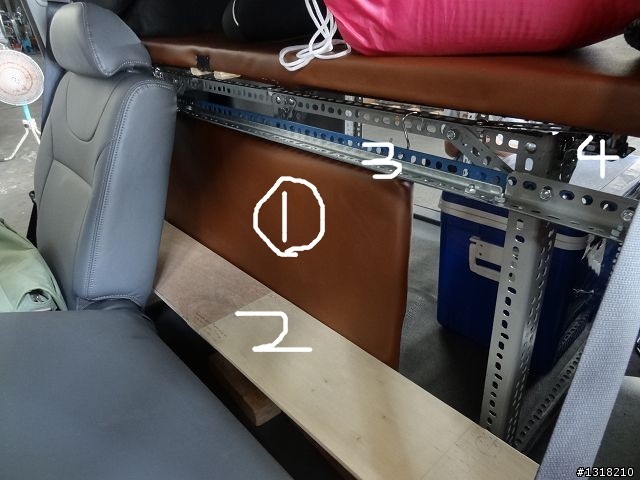 親子旅遊-Zinger改裝車中床