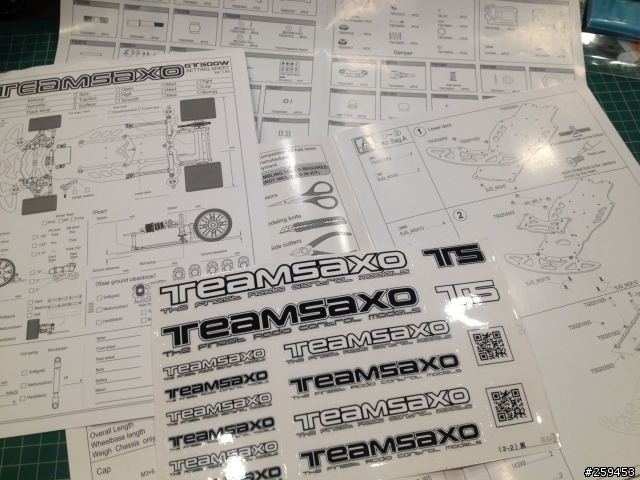 TEAMSAXO 1/10PAN CAR 開心開箱,還有,圖多請小心