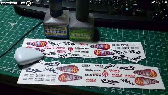 【作品分享】TAMIYA 1/12 YAMAHA XV1000 吉翁專車樣式(圖多)