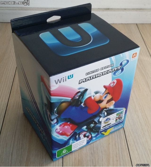 WII U馬莉歐賽車8 限定版開箱