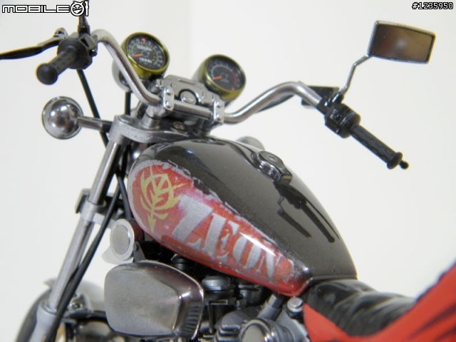 【作品分享】TAMIYA 1/12 YAMAHA XV1000 吉翁專車樣式(圖多)