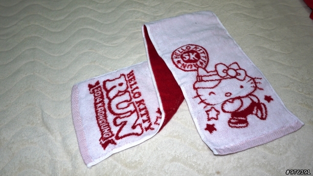 Hello Kitty Run 高雄場 甜美分享 配件開箱