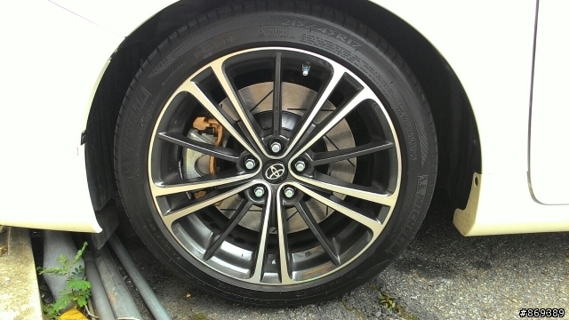 10.5 Altis 更換原廠86/BRZ 框與胎 改裝前330mm 後325mm加大碟