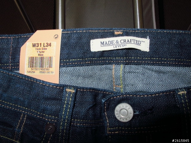 Levi's Made and Crafted Tack Slim牛仔褲