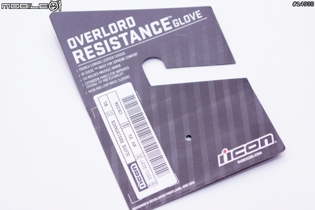 通勤安全再度升級:icon Overlord Resistance Glove