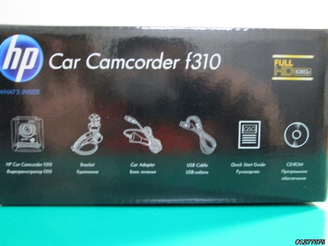 HP F310行車紀錄器 開箱文