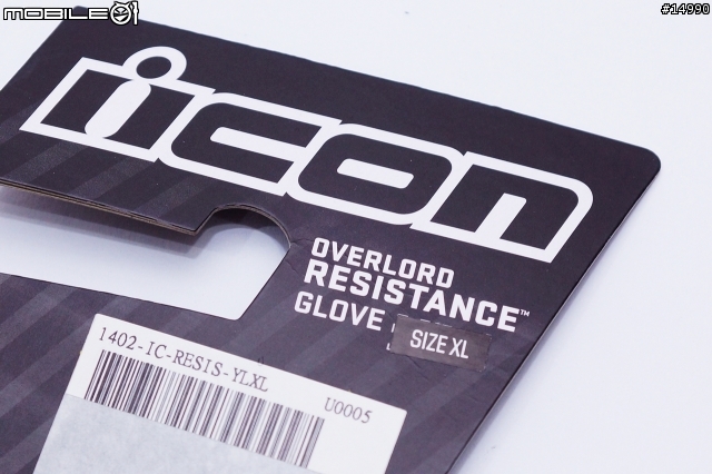 通勤安全再度升級:icon Overlord Resistance Glove