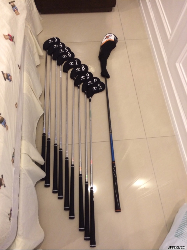 Titleist 714 AP2 + Callaway X2 Hot 球道木 開箱