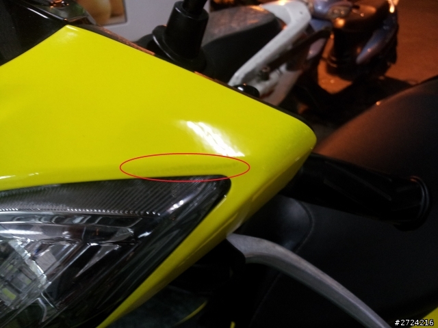 車烤漆完拿回家發現怪怪的