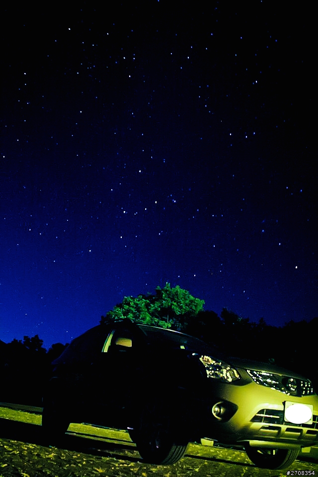 星空下的休旅帳篷,躺著看星星入睡的美好