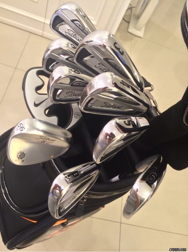 Titleist 714 AP2 + Callaway X2 Hot 球道木 開箱