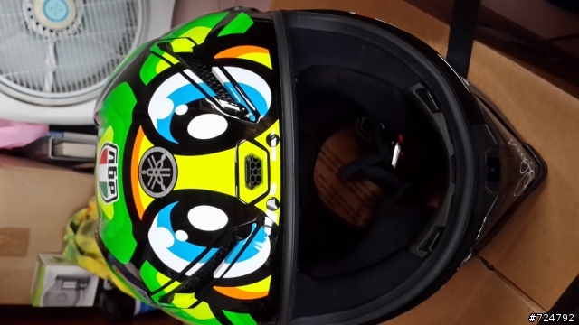 AGV CORSA 烏龜帽 進氣孔上色過程