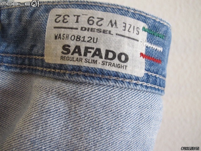 Diesel Safado 812U 水洗刷白破壞牛仔褲