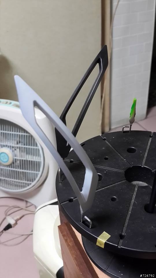 AGV CORSA 烏龜帽 進氣孔上色過程