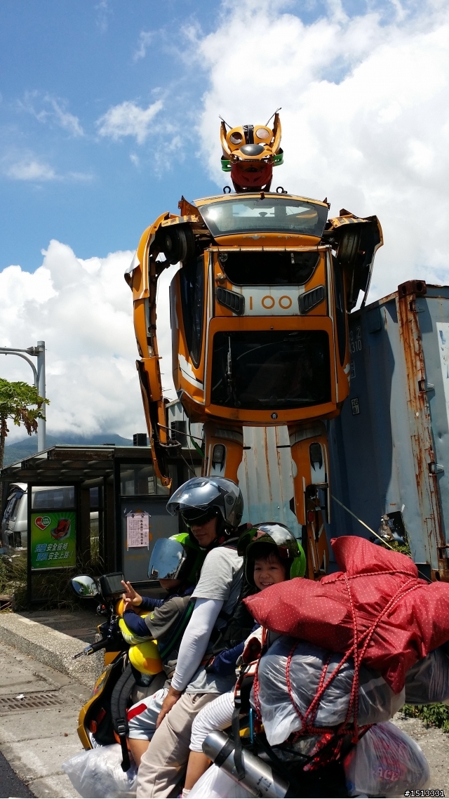 2大3小機車火車露營環島....Part1