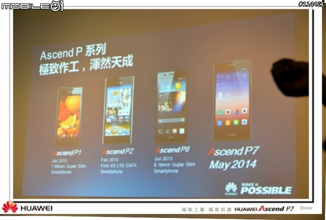 【體驗活動】極致工藝 極致前鏡 HUAWEI Ascend P7 台北體驗會