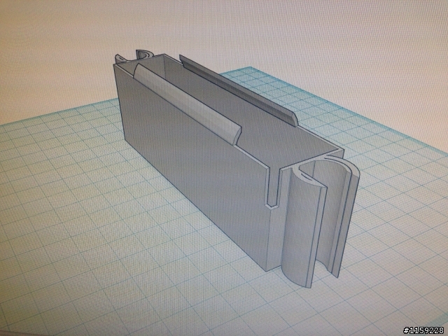 Free X 既然電量不夠用所以...來設計個電池盒架吧!(3D成型)