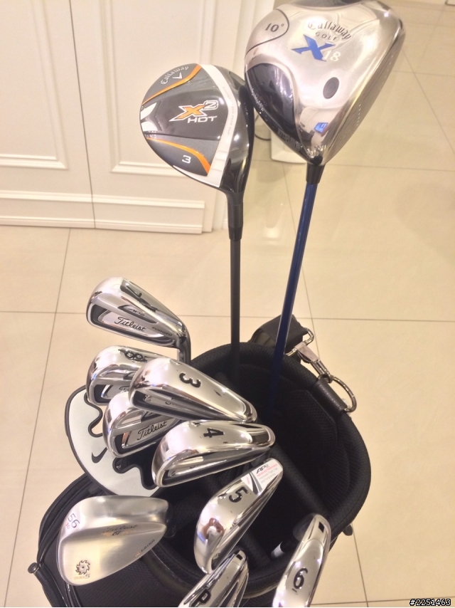 Titleist 714 AP2 + Callaway X2 Hot 球道木 開箱