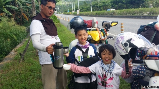 2大3小機車火車露營環島....Part1
