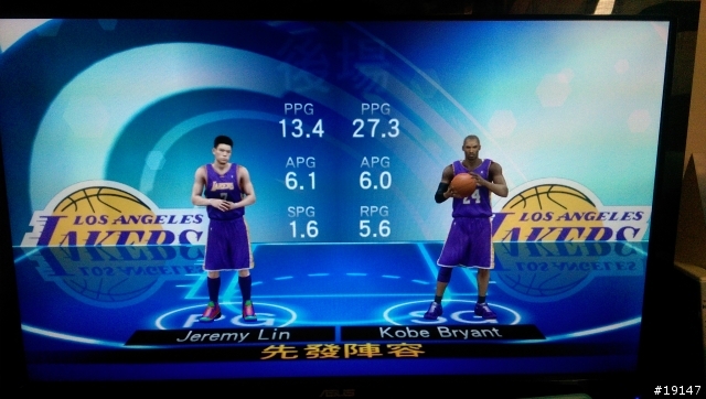 Lin與 Kobe的2K14腦補圖 <圖多慎入>
