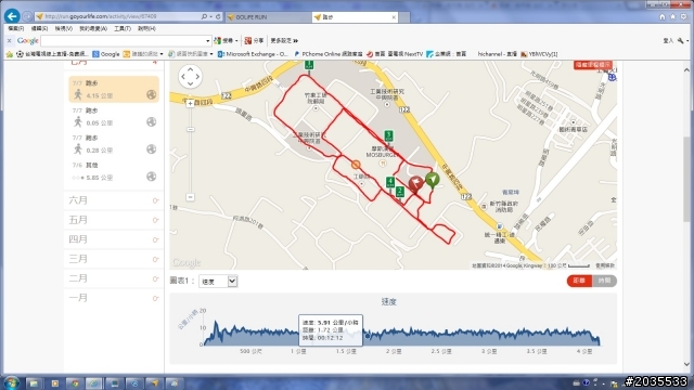 運動錶 "GoLife Run120+" 開箱文分享