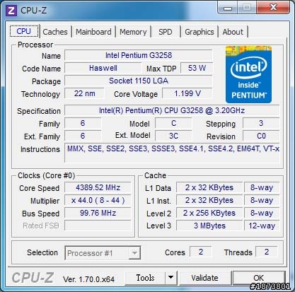 intel G3258 20周年紀念版最佳C/P超頻夥伴--耗呆也會超頻