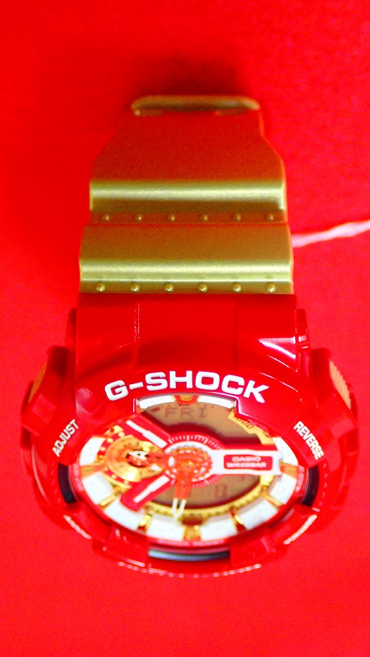 開箱文 G-SHOCK 偽鋼鐵人 Crazy Colors GA-110CS-4AJF