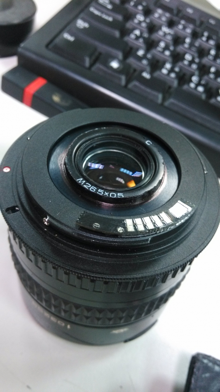 Zenitar 16mm 2.8 Fisheye M42轉FF的問題解決方法~(文字多圖少)